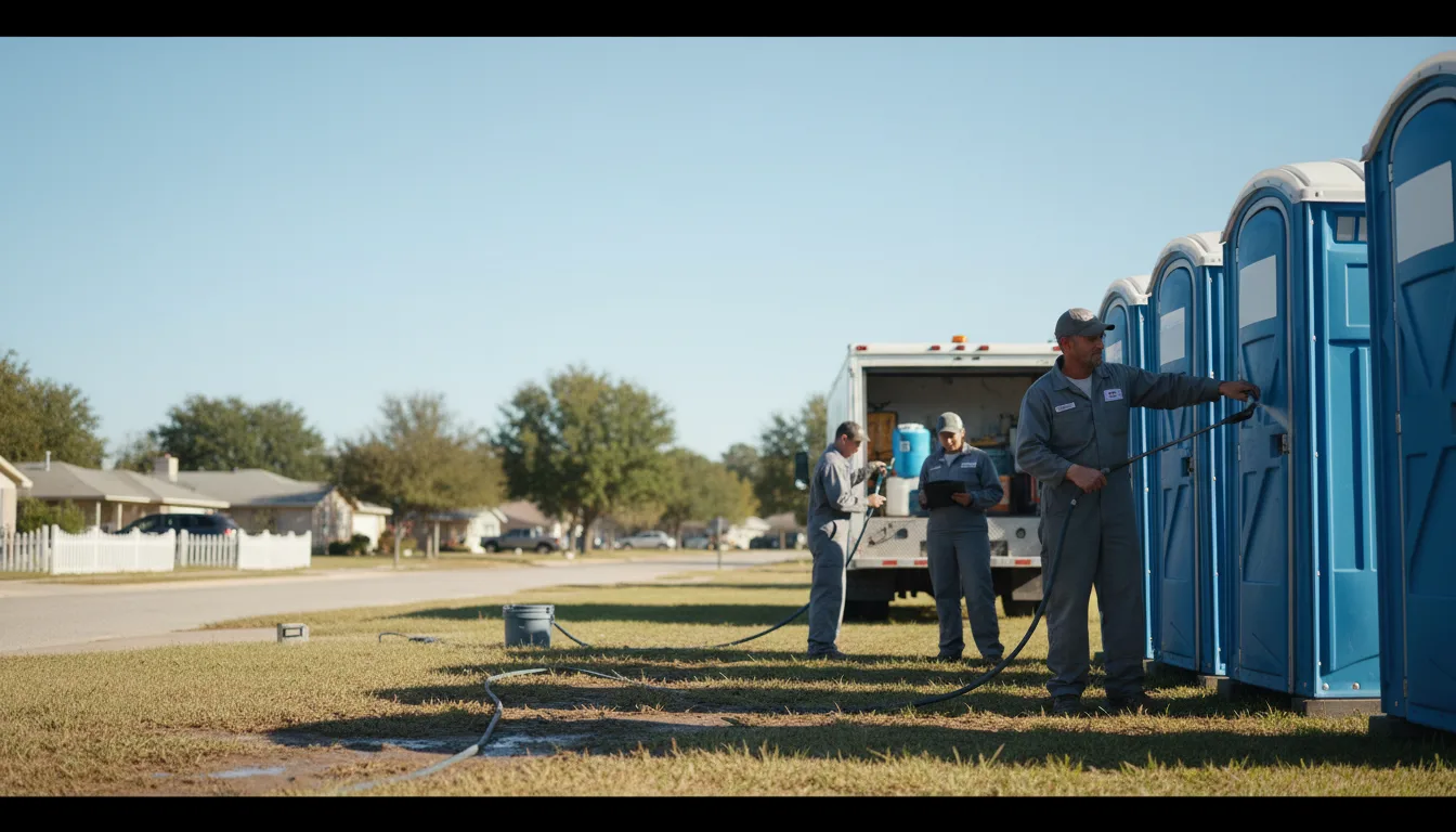 Long-Term Portable Toilet Rental in Oxford, GA near me